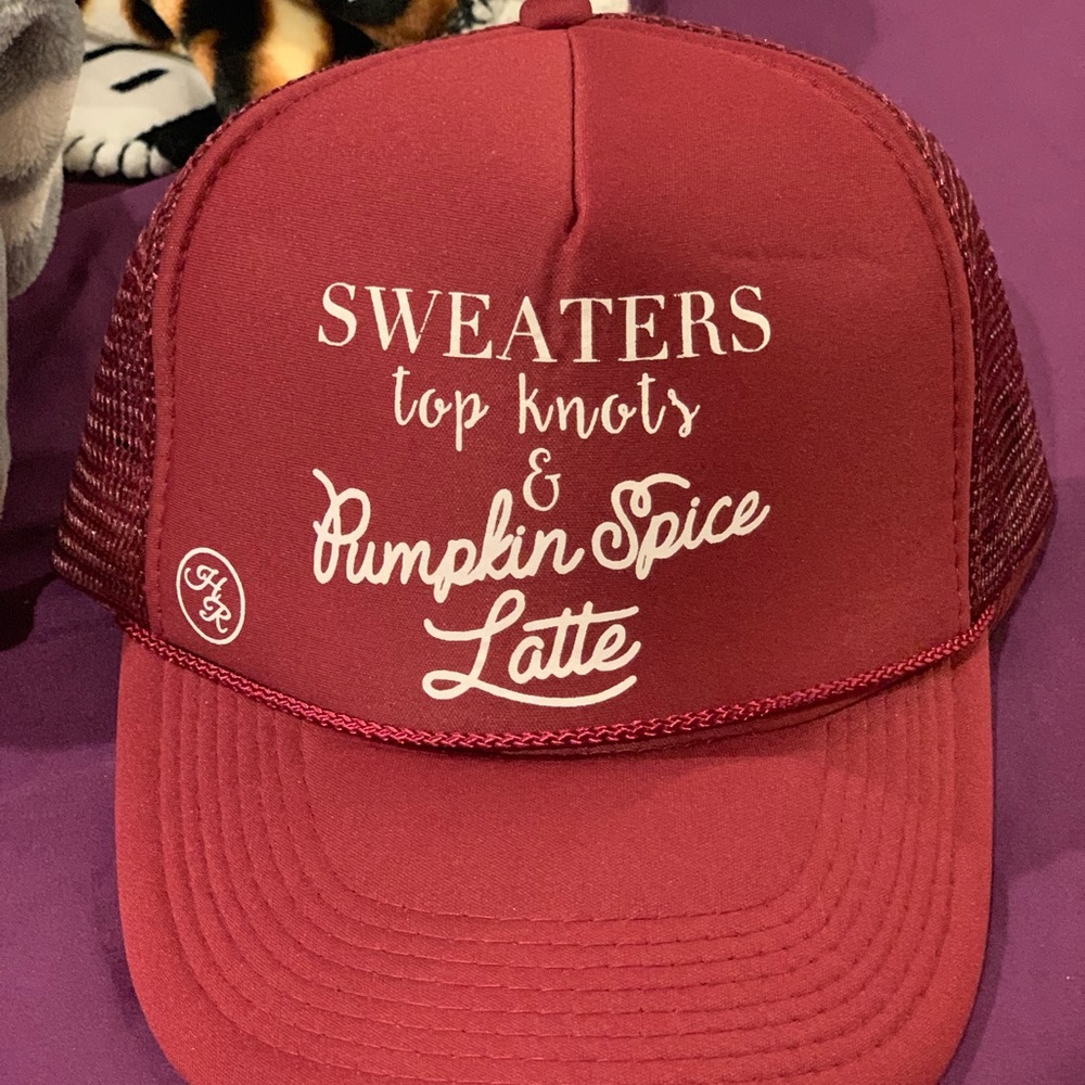 Fall hat perfect for pumpkin picking 🎃